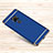 Coque Bumper Luxe Metal et Plastique Etui Housse M01 pour Huawei Mate 20 X Bleu