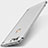 Coque Bumper Luxe Metal et Plastique Etui Housse M01 pour Huawei P Smart Argent