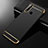 Coque Bumper Luxe Metal et Plastique Etui Housse M01 pour Oppo A8 Noir