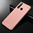 Coque Bumper Luxe Metal et Plastique Etui Housse M01 pour Oppo A8 Or Rose