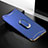 Coque Bumper Luxe Metal et Plastique Etui Housse M01 pour Oppo Find X Super Flash Edition Bleu
