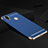 Coque Bumper Luxe Metal et Plastique Etui Housse M01 pour Xiaomi Redmi Note 7 Bleu