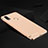 Coque Bumper Luxe Metal et Plastique Etui Housse M01 pour Xiaomi Redmi Note 7 Or