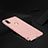 Coque Bumper Luxe Metal et Plastique Etui Housse M01 pour Xiaomi Redmi Note 7 Or Rose