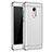 Coque Bumper Luxe Metal et Plastique Etui Housse M02 pour Xiaomi Redmi Note 4 Argent
