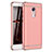 Coque Bumper Luxe Metal et Plastique Etui Housse M02 pour Xiaomi Redmi Note 4 Or Rose