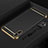 Coque Bumper Luxe Metal et Plastique Etui Housse M03 pour Huawei Enjoy 10e Noir