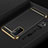 Coque Bumper Luxe Metal et Plastique Etui Housse P01 pour OnePlus Nord N200 5G Noir