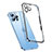 Coque Bumper Luxe Metal et Plastique Etui Housse QC4 pour Apple iPhone 14 Pro Petit