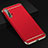 Coque Bumper Luxe Metal et Plastique Etui Housse T01 pour Huawei Nova 5 Pro Rouge