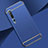 Coque Bumper Luxe Metal et Plastique Etui Housse T01 pour Xiaomi Mi 10 Bleu