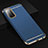 Coque Bumper Luxe Metal et Plastique Etui Housse T02 pour Huawei Nova 7 SE 5G Bleu