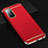Coque Bumper Luxe Metal et Plastique Etui Housse T02 pour Huawei P40 Lite 5G Rouge