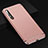 Coque Bumper Luxe Metal et Plastique Etui Housse T02 pour Xiaomi Mi 10 Pro Or Rose
