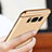 Coque Bumper Luxe Metal et Plastique M02 pour Samsung Galaxy S8 Plus Or Petit