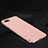 Coque Bumper Luxe Metal et Silicone Etui Housse M02 pour Oppo K1 Or Rose