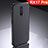 Coque Bumper Luxe Metal et Silicone Etui Housse M02 pour Oppo RX17 Pro Noir