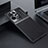 Coque Bumper Luxe Metal et Silicone Etui Housse pour Oppo Reno8 Pro 5G Noir