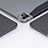 Coque Clapet Portefeuille Livre Cuir L03 pour Apple iPad Pro 12.9 (2020) Noir Petit
