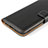 Coque Clapet Portefeuille Livre Cuir L04 pour Xiaomi Redmi Note 7 Noir Petit