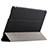 Coque Clapet Portefeuille Livre Cuir pour Huawei MateBook HZ-W09 Noir Petit