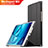 Coque Clapet Portefeuille Livre Cuir pour Huawei Mediapad M3 8.4 BTV-DL09 BTV-W09 Noir