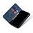 Coque Clapet Portefeuille Livre Tissu B01S pour Samsung Galaxy A51 4G Petit