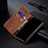 Coque Clapet Portefeuille Livre Tissu B02S pour Xiaomi Mi 10T Lite 5G Petit