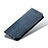 Coque Clapet Portefeuille Livre Tissu H01 pour OnePlus 8 Petit