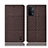 Coque Clapet Portefeuille Livre Tissu H12P pour OnePlus Nord N200 5G Petit