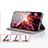 Coque Clapet Portefeuille Livre Tissu H13P pour Apple iPhone 7 Petit