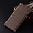 Coque Clapet Portefeuille Livre Tissu H13P pour Samsung Galaxy M01 Petit