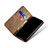Coque Clapet Portefeuille Livre Tissu pour Huawei P40 Pro Petit