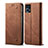 Coque Clapet Portefeuille Livre Tissu pour Oppo Reno7 Pro 5G Petit