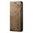 Coque Clapet Portefeuille Livre Tissu pour Samsung Galaxy S20 5G Petit