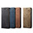 Coque Clapet Portefeuille Livre Tissu pour Samsung Galaxy S23 Plus 5G Petit