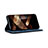 Coque Clapet Portefeuille Livre Tissu pour Samsung Galaxy S24 Plus 5G Petit