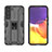 Coque Contour Silicone et Plastique Housse Etui Mat avec Aimant Magnetique Support A03 pour Samsung Galaxy S23 5G Petit