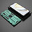 Coque Contour Silicone et Plastique Housse Etui Mat avec Aimant Magnetique Support KC2 pour Huawei Nova 10 Petit