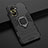 Coque Contour Silicone et Plastique Housse Etui Mat avec Magnetique Support Bague Anneau KC1 pour Huawei Nova 10 Petit