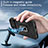 Coque Contour Silicone et Plastique Housse Etui Mat avec Magnetique Support Bague Anneau KC8 pour Apple iPhone 14 Petit