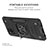 Coque Contour Silicone et Plastique Housse Etui Mat avec Magnetique Support Bague Anneau MQ1 pour Samsung Galaxy A42 5G Petit