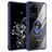 Coque Contour Silicone et Plastique Housse Etui Mat avec Magnetique Support Bague Anneau MQ2 pour Samsung Galaxy S20 Ultra 5G Bleu