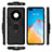 Coque Contour Silicone et Plastique Housse Etui Mat avec Magnetique Support Bague Anneau pour Huawei Mate 40 Pro+ Plus Petit