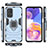 Coque Contour Silicone et Plastique Housse Etui Mat avec Magnetique Support Bague Anneau pour Samsung Galaxy A23 5G Petit