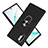 Coque Contour Silicone et Plastique Housse Etui Mat avec Magnetique Support Bague Anneau Y01B pour Samsung Galaxy Note 10 Plus 5G Petit