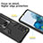 Coque Contour Silicone et Plastique Housse Etui Mat avec Magnetique Support Bague Anneau ZL1 pour Samsung Galaxy S20 Plus 5G Petit