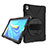 Coque Contour Silicone et Plastique Housse Etui Mat avec Support A01 pour Huawei MatePad 10.8 Noir