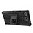 Coque Contour Silicone et Plastique Housse Etui Mat avec Support A01 pour Sony Xperia XZ1 Compact Petit