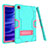 Coque Contour Silicone et Plastique Housse Etui Mat avec Support A02 pour Samsung Galaxy Tab A7 4G 10.4 SM-T505 Petit